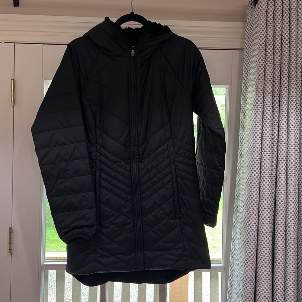 North face reversible winter coat